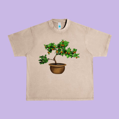 Guava Tree Bonsai Illustrations Urban Heavy Tee Designed By Lillyallendesigns