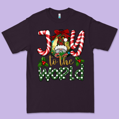 Joy To The World Premium Tee Designed By Bundleandbundleshop