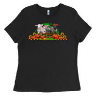 Black halloween baby sheeps Ladies Tee - LillyAllenDesigns