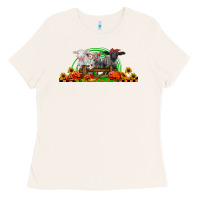 Bone halloween baby sheeps Ladies Tee - LillyAllenDesigns