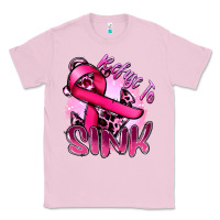 Bubblegum Pink Refuse to sink Cancer Classic Tee - FaDigitalArtStudio