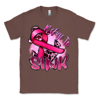 Chestnut Refuse to sink Cancer Classic Tee - FaDigitalArtStudio