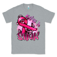 Heather Grey Refuse to sink Cancer Classic Tee - FaDigitalArtStudio