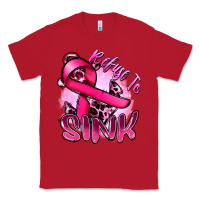 Red Refuse to sink Cancer Classic Tee - FaDigitalArtStudio