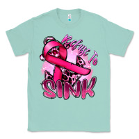 Seafoam Refuse to sink Cancer Classic Tee - FaDigitalArtStudio