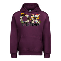 Mauve Wine oklahoma state cowhide serape cactus Urban Hoodie - RanaPortraitStore