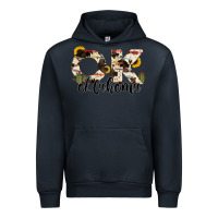 Navy oklahoma state cowhide serape cactus Urban Hoodie - RanaPortraitStore