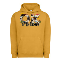 Pigment Peanut Butter oklahoma state cowhide serape cactus Urban Hoodie - RanaPortraitStore