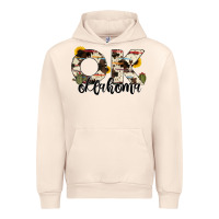 Sandshell oklahoma state cowhide serape cactus Urban Hoodie - RanaPortraitStore