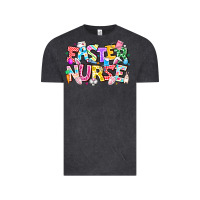 Vintage Black Easter Nurse Vintage Tee - CowhideDigitalArt