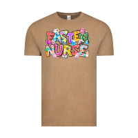 Vintage Coffee Easter Nurse Vintage Tee - CowhideDigitalArt