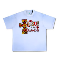 Jesus Is My Valentine Cross Urban Heavy Tee | Teevron