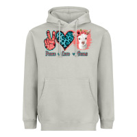 Moon Dust Peace Love Goats Heavyweight Hoodie - Jasminsmagicworld