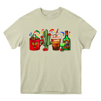 Mossy Mexico Coffee Cups With Cactus And Tequila Bottle Heavy Core Tee - FaDigitalArtStudio