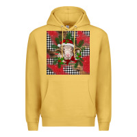 Antique Gold Christmas merino Premium Hoodie - BarkalooDesign