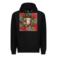 Black Christmas merino Premium Hoodie - BarkalooDesign