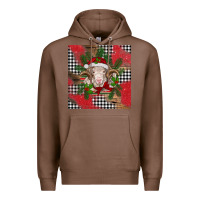 Chestnut Christmas merino Premium Hoodie - BarkalooDesign