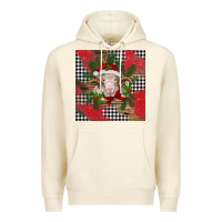 Sandshell Christmas merino Premium Hoodie - BarkalooDesign