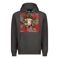 Smoke Christmas merino Premium Hoodie - BarkalooDesign