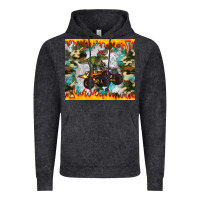 Vintage Black monster truck dinosaur t rex tumbler Vintage Hoodie - Artiststas