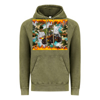 Vintage Olive monster truck dinosaur t rex tumbler Vintage Hoodie - Artiststas