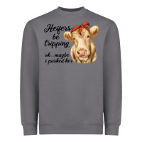 Storm heifer's be trippin' charolais cow Heavyweight Sweatshirt - RanaPortraitStore