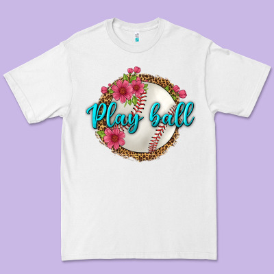 Play Ball Baseball Premium Tee Designed By Bundleandbundleshop