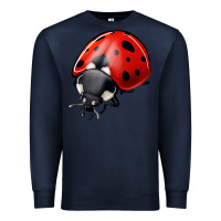 Navy ladybug Premium Sweatshirt - Jasminsmagicworld