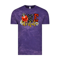 Cloud Purple onederful wonderful ladybug Vintage Tee - LillyAllenDesigns