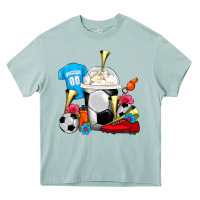 Arona Soccer Frappe Coffee Heavy Core Tee - FaDigitalArtStudio