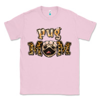 Bubblegum Pink Pug Mom Classic Tee - Jasminsmagicworld