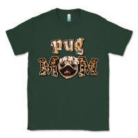 Sports Green Pug Mom Classic Tee - Jasminsmagicworld
