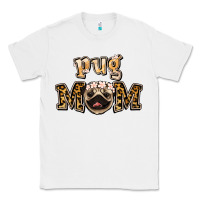 White Pug Mom Classic Tee - Jasminsmagicworld