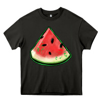Asphalt watermelon sliece Heavy Core Tee - Jasminsmagicworld