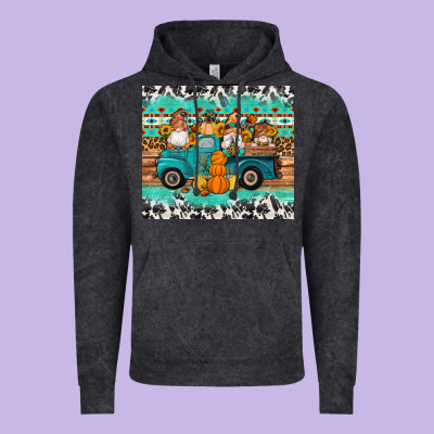Western Fall Truck Gnomes Tumbler Vintage Hoodie Designed By Artiststas