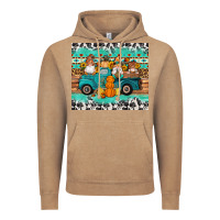 Vintage Coffee western fall truck gnomes tumbler Vintage Hoodie - Artiststas