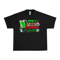 Black 100 Nursing Student Tears Urban Heavy Tee - CowhideDigitalArt