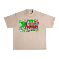 French Oak 100 Nursing Student Tears Urban Heavy Tee - CowhideDigitalArt