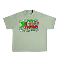 Oil Green 100 Nursing Student Tears Urban Heavy Tee - CowhideDigitalArt