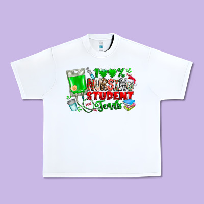 100 Nursing Student Tears Urban Heavy Tee Designed By Cowhidedigitalart