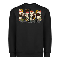 Black new mexico state cowhide serape cactus Heavyweight Sweatshirt - RanaPortraitStore