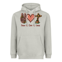 Moon Dust Peace Love Jesus Heavyweight Hoodie - Jasminsmagicworld