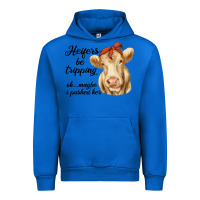 Cobalt heifer's be trippin' charolais cow Urban Hoodie - RanaPortraitStore