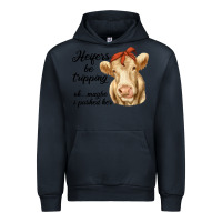 Navy heifer's be trippin' charolais cow Urban Hoodie - RanaPortraitStore