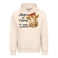 Sandshell heifer's be trippin' charolais cow Urban Hoodie - RanaPortraitStore
