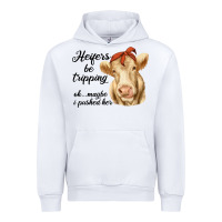 White heifer's be trippin' charolais cow Urban Hoodie - RanaPortraitStore