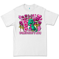 White my first valentine's day dragon Premium Tee - FaDigitalArtStudio