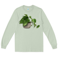 Matcha Philodendron Long Sleeve Tee - LillyAllenDesigns