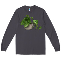Smoke Philodendron Long Sleeve Tee - LillyAllenDesigns