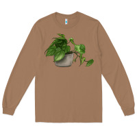 Toasted Coconut Philodendron Long Sleeve Tee - LillyAllenDesigns